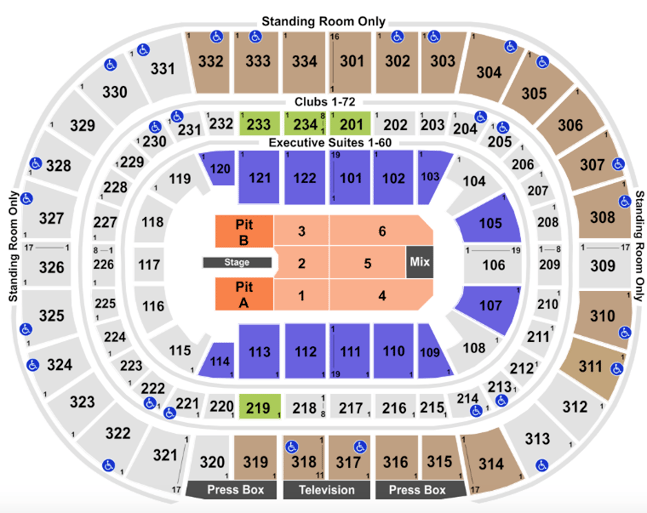 Chicago Bulls Main Floor Seating Floor Roma